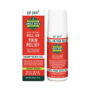 Uncle Buds Hemp Roll-On Pain Relief