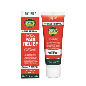 Uncle Buds Hemp Topical Pain Relief Cream